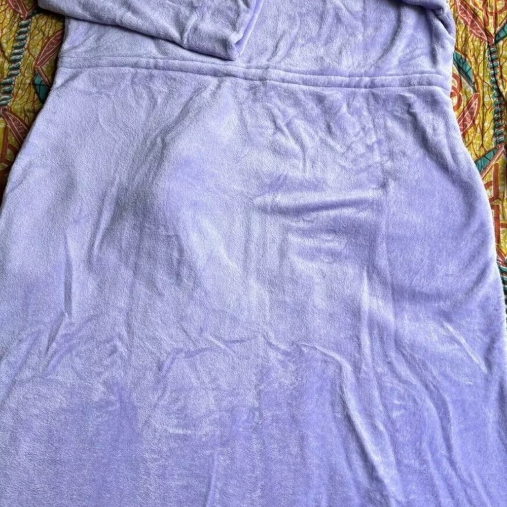 Plus Size Robe Lavender - Picture 7 of 12